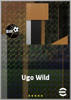 Ugo Wild eFootball 2026 player card, 64 OVR DMF