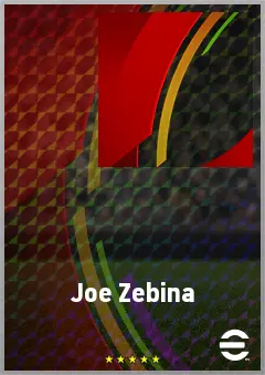 Joe Zebina eFootball 2026 player card, 60 OVR GK
