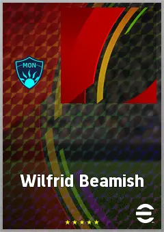 Wilfrid Beamish eFootball 2026 player card, 65 OVR CB