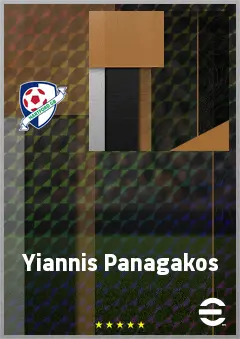 Yiannis Panagakos eFootball 2026 player card, 68 OVR CMF