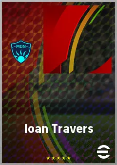 Ioan Travers eFootball 2026 player card, 68 OVR LB