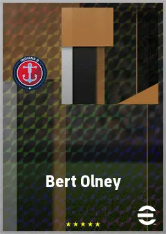Bert Olney eFootball 2026 player card, 67 OVR LWF