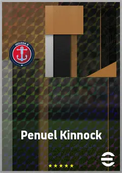 Penuel Kinnock eFootball 2026 player card, 68 OVR CB