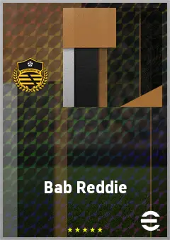 Bab Reddie eFootball 2026 player card, 61 OVR CMF