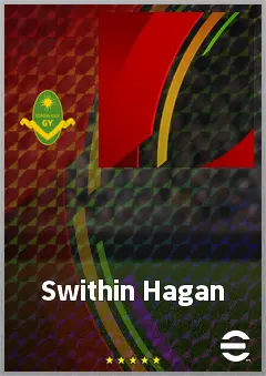 Swithin Hagan eFootball 2026 player card, 61 OVR GK