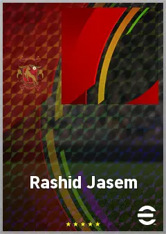 Rashid Jasem eFootball 2026 player card, 57 OVR SS