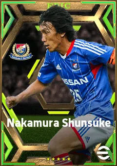 Nakamura Shunsuke eFootball 2026 player card, 79 OVR AMF