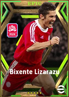 Bixente Lizarazu eFootball 2026 player card, 79 OVR LB