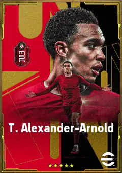 T. Alexander-Arnold eFootball 2026 player card, 84 OVR RB