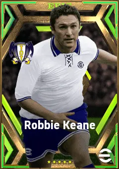 Robbie Keane eFootball 2026 player card, 80 OVR CF