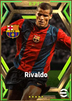 Rivaldo eFootball 2026 player card, 84 OVR AMF