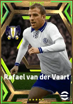 Rafael van der Vaart eFootball 2026 player card, 81 OVR AMF
