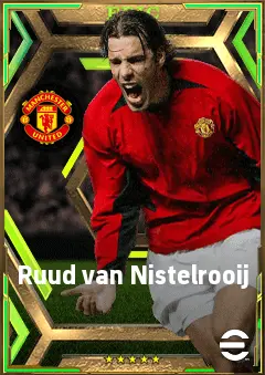 Ruud van Nistelrooij eFootball 2026 player card, 85 OVR CF