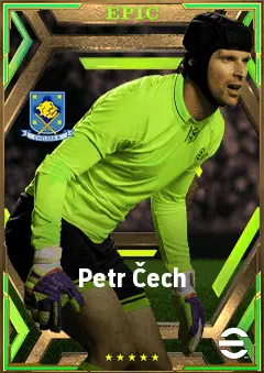 Petr Čech eFootball 2026 player card, 83 OVR GK