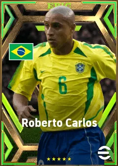 Roberto Carlos eFootball 2026 player card, 83 OVR LB