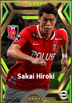 Sakai Hiroki eFootball 2026 player card, 79 OVR RB