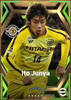 Ito Junya eFootball 2026 player card, 79 OVR RWF