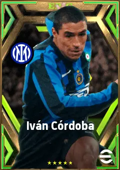 Iván Córdoba eFootball 2026 player card, 82 OVR CB