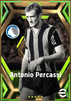 Antonio Percassi eFootball 2026 player card, 72 OVR CB