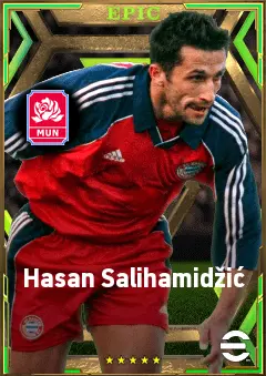 Hasan Salihamidžić eFootball 2026 player card, 82 OVR RMF