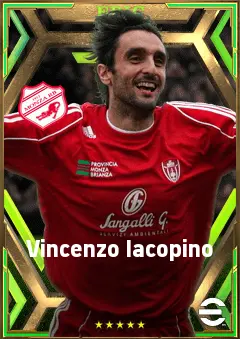 Vincenzo Iacopino eFootball 2026 player card, 70 OVR AMF