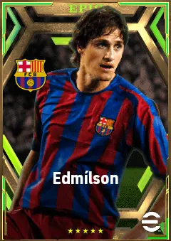 Edmílson eFootball 2026 player card, 81 OVR DMF