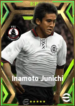 Inamoto Junichi eFootball 2026 player card, 79 OVR DMF