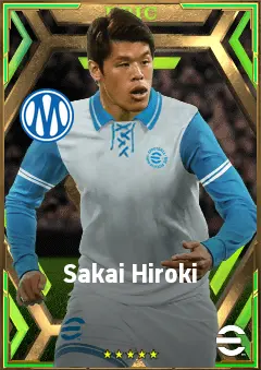 Sakai Hiroki eFootball 2026 player card, 81 OVR RB