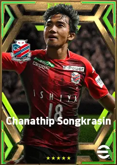 Chanathip Songkrasin eFootball 2026 player card, 79 OVR AMF