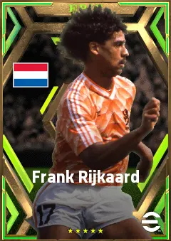 Frank Rijkaard eFootball 2026 player card, 84 OVR CB