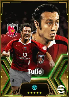 Tulio eFootball 2026 player card, 82 OVR CB