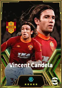 Vincent Candela eFootball 2026 player card, 83 OVR LB