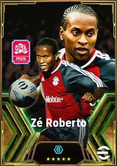 Zé Roberto eFootball 2026 player card, 84 OVR LMF