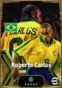 Roberto Carlos eFootball 2026 player card, 84 OVR LB