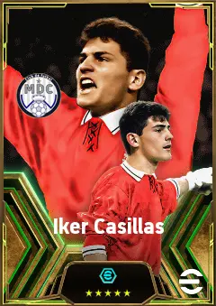 Iker Casillas eFootball 2026 player card, 84 OVR GK