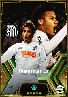 Neymar Jr eFootball 2026 player card, 83 OVR CF