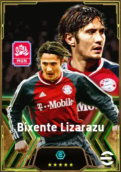 Bixente Lizarazu eFootball 2026 player card, 83 OVR LB