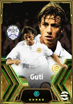 Guti eFootball 2026 player card, 84 OVR AMF