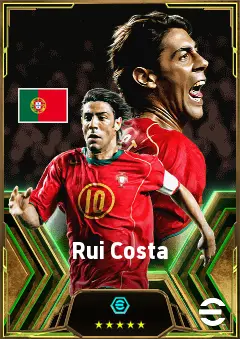 Rui Costa eFootball 2026 player card, 84 OVR AMF