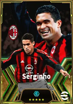 Serginho eFootball 2026 player card, 83 OVR CMF