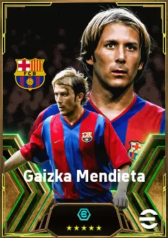 Gaizka Mendieta eFootball 2026 player card, 83 OVR RMF