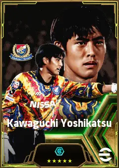 Kawaguchi Yoshikatsu eFootball 2026 player card, 82 OVR GK