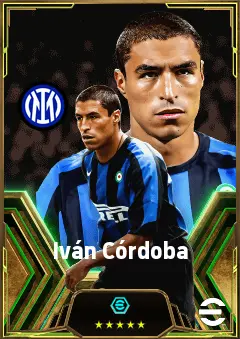 Iván Córdoba eFootball 2026 player card, 84 OVR CB