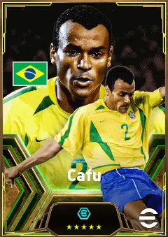 Cafu eFootball 2026 player card, 84 OVR RB