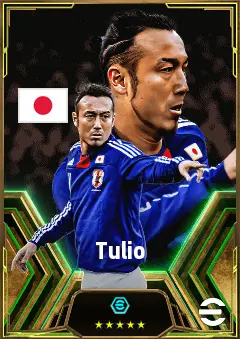 Tulio eFootball 2026 player card, 82 OVR CB