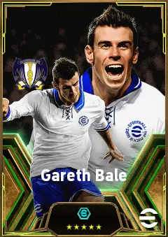 Gareth Bale eFootball 2026 player card, 85 OVR LMF