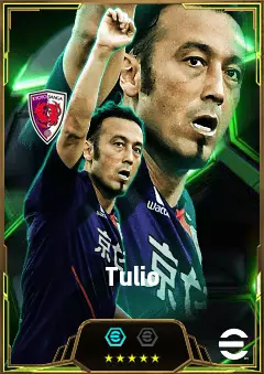 Tulio eFootball 2026 player card, 82 OVR CF