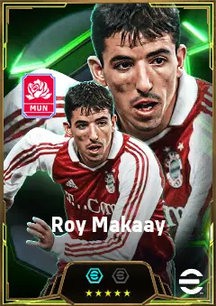 Roy Makaay eFootball 2026 player card, 84 OVR CF