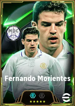 Fernando Morientes eFootball 2026 player card, 84 OVR CF