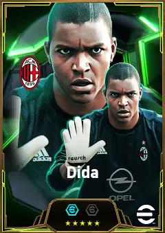 Dida eFootball 2026 player card, 85 OVR GK